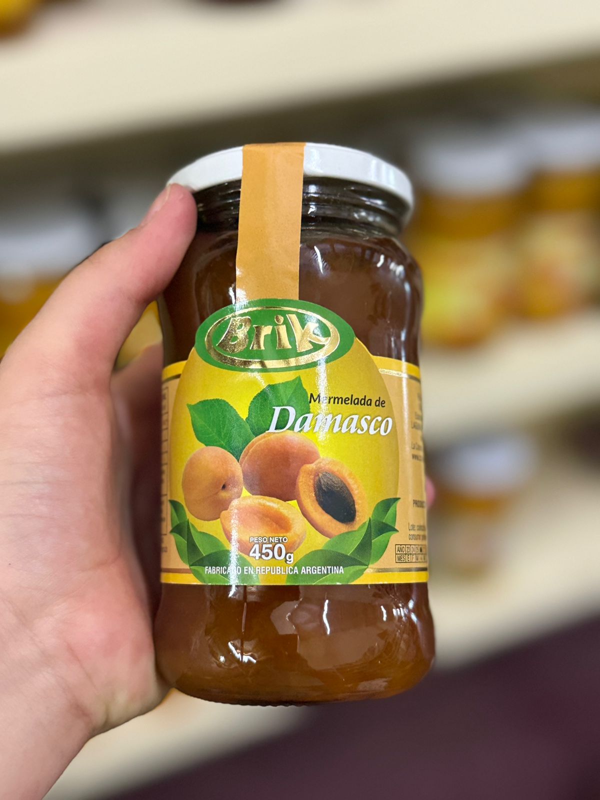 Mermelada de Damasco 450gr