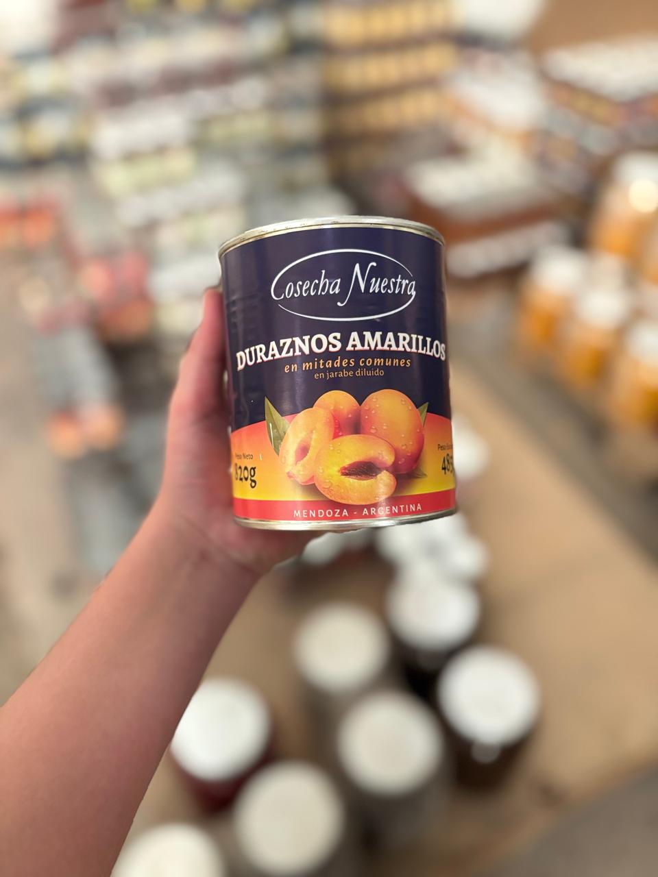 Duraznos en Almibar 820gr