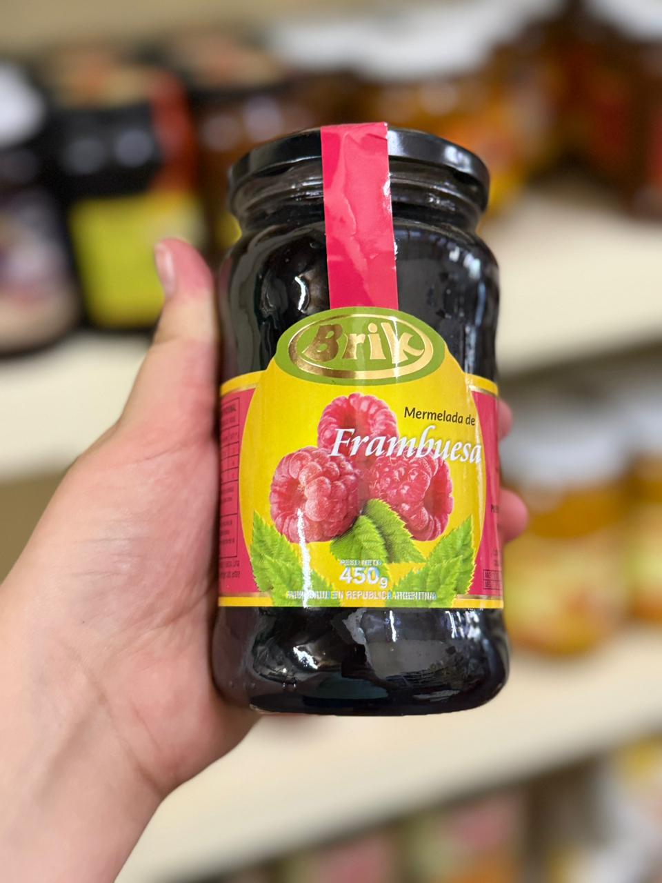 Mermelada de Frambuesa 450gr