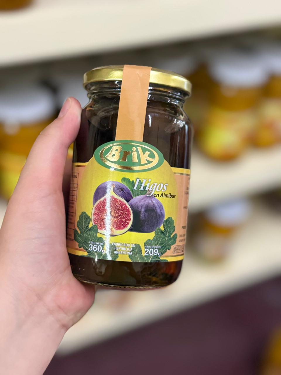 Higos en Almìbar 360gr